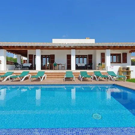 Villa Binibequer Vell Sleeps 8 With Pool Air Con And Wifi *